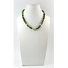 Necklace &quot;Zazu&quot; Tourmaline, Chrysoprase