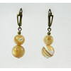 Exclusive mother-of-pearl earrings