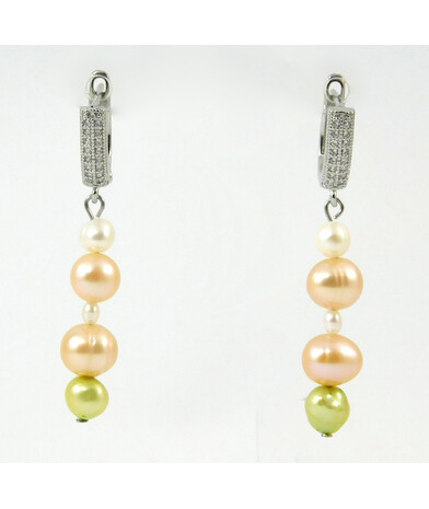 Earrings "Bari" Pearls