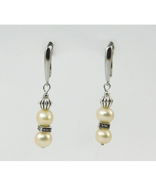 Earrings "Modena" Pearls