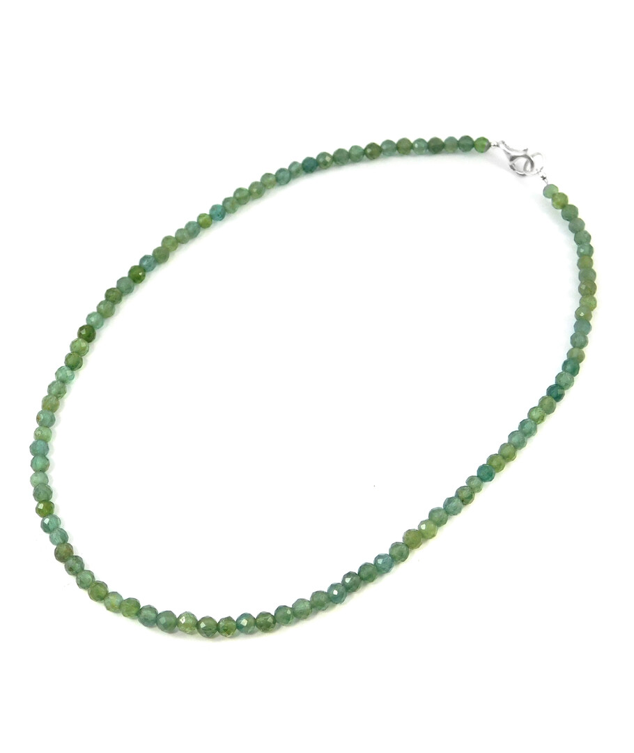 Exclusive Apatite necklace, silver