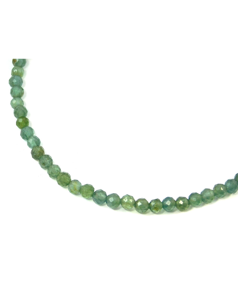 Exclusive Apatite necklace, silver