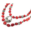 Necklace &quot;Abigail&quot; Coral