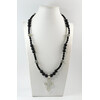 Necklace &quot;Archangel&quot; natural Shungite, Labrador, silver