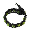 Bracelet &quot;Arrest&quot; Jadeite, leather