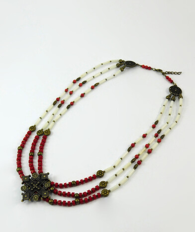 Necklace "Madison" Coral