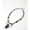 Necklace &quot;Orbit&quot; Opal, Jasper, Amethyst