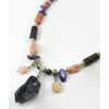 Necklace &quot;Orbit&quot; Opal, Jasper, Amethyst