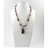 Necklace &quot;Orbit&quot; Opal, Jasper, Amethyst