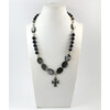 Necklace &quot;Danaida&quot; Agate, Heliotis