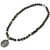 Necklace &quot;Viggo&quot; Hawkeye, Shungite press