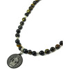 Necklace &quot;Viggo&quot; Hawkeye, Shungite press