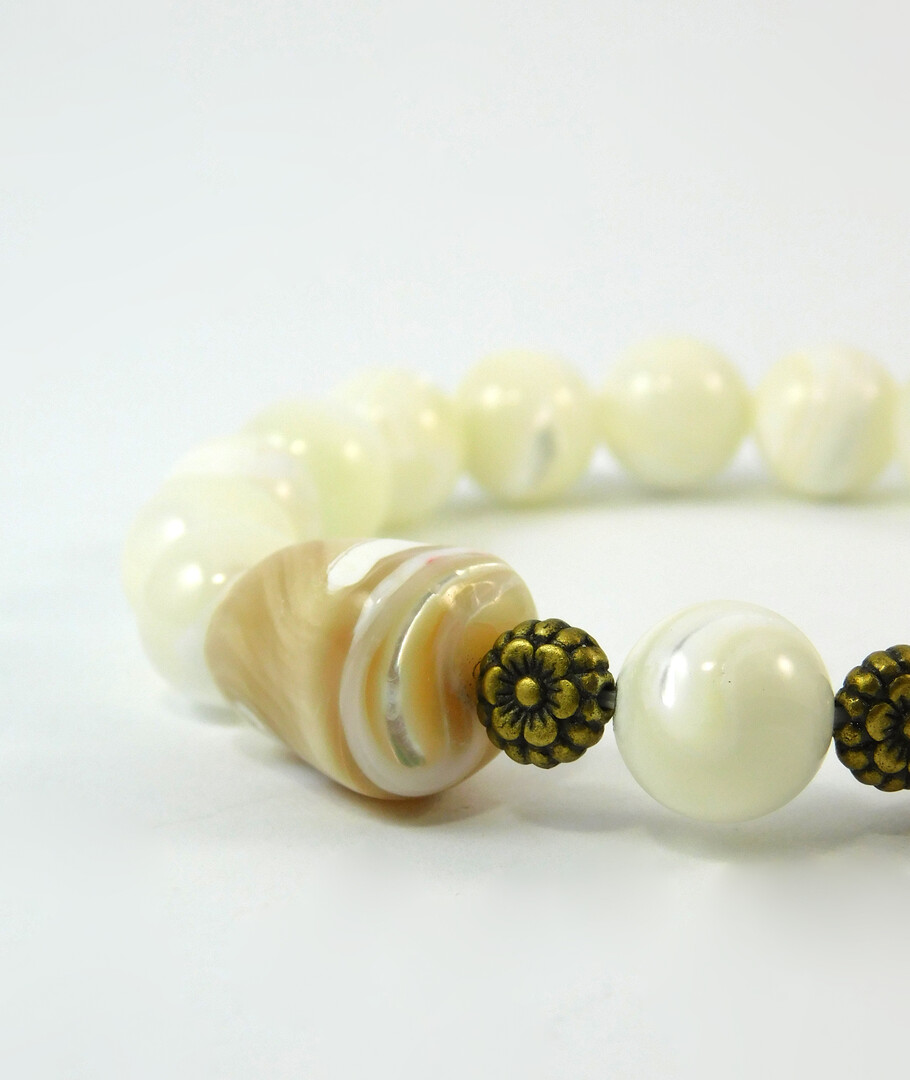 Bracelet "Dionysia" Mother of pearl