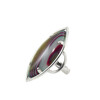 Agate ring, silver