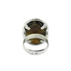 Agate ring 18х20мм, silver