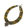 Necklace &quot;Hutsul Motifs&quot; Jasper