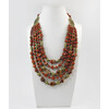 Necklace &quot;Fiery Heart&quot; Jasper