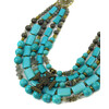 Necklace &quot;Turquoise chic&quot; Turquoise, Cat&#039;s eye, Labrador