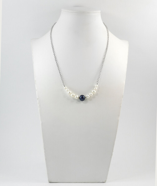 Necklace "Sea Foam" Perla