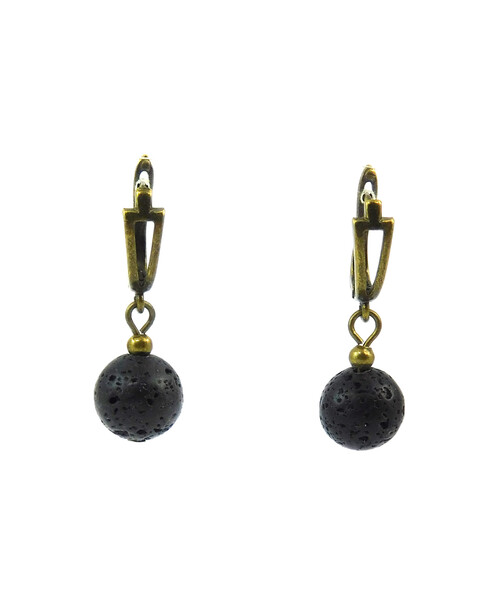 Earrings "Nation 2" Lava