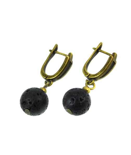 Earrings "Nation 2" Lava