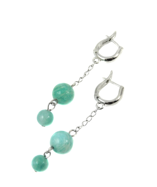 Exclusive Amazonite earrings