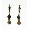 Earrings &quot;Hutsul motifs&quot; Jasper