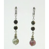 &quot;Rainbow&quot; Tourmaline earrings, Scafarky shells