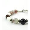 &quot;Rainbow&quot; Tourmaline bracelet, Skafarka shells