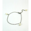 Pearl&#039;s exclusive &quot;Sea foam&quot; leg bracelet