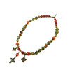 Necklace &quot;Madagascar&quot; Jasper, Carnelian