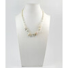 Necklace &quot;Men&#039;s&quot; Pearls, Morganite