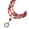 Necklace &quot;Red Temptation&quot; Coral