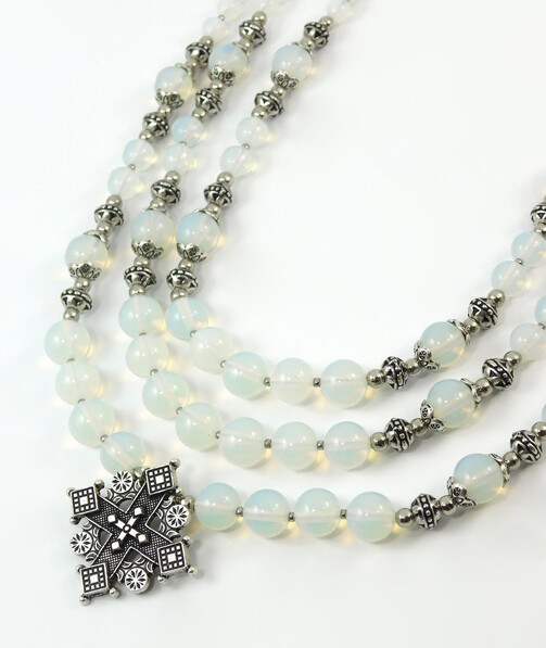 Necklace "Moon Grace" Moonstone