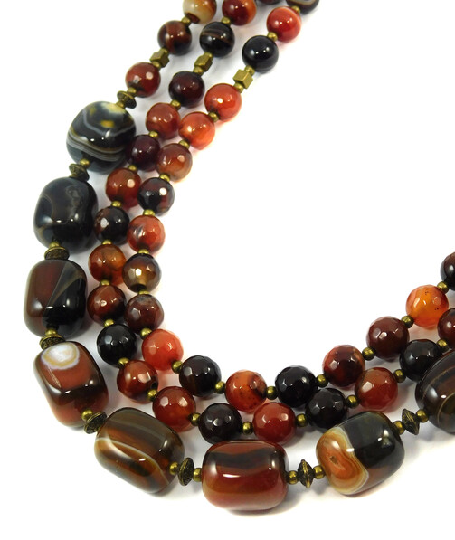 "Druid" Agate necklace