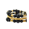 Bracelet &quot;Gold of the Carpathians&quot; Shungite