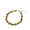 Bracelet &quot;Golden Sands&quot; Aventurine, Jasper