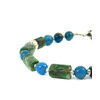 Bracelet &quot;Spring Waltz&quot; Apatite, Seraphinite