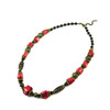 Necklace &quot;Hanna&quot; Coral, Agate