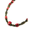 Necklace &quot;Hanna&quot; Coral, Agate