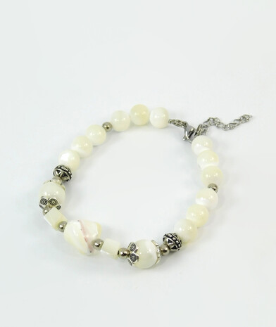 Bracelet "Glow of the ocean" Mother of pearl