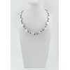 Necklace &quot;Patricia&quot; Pearls, lapis lazuli