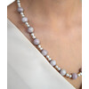 Exclusive necklace &quot;Violia&quot; Kunzite, Pearls