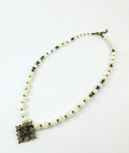 Necklace "Praline" Mother of pearl