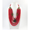 Necklace &quot;Zelda&quot; Coral