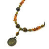 Necklace &quot;Magic of the Forest&quot; Jasper