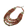 Necklace &quot;Magic of the Forest&quot; Jasper