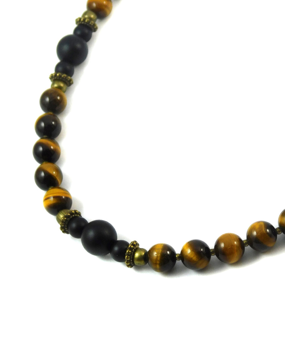 Necklace "Magic of the Forest" Jasper