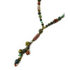 Necklace &quot;Magic of the Forest&quot; Jasper