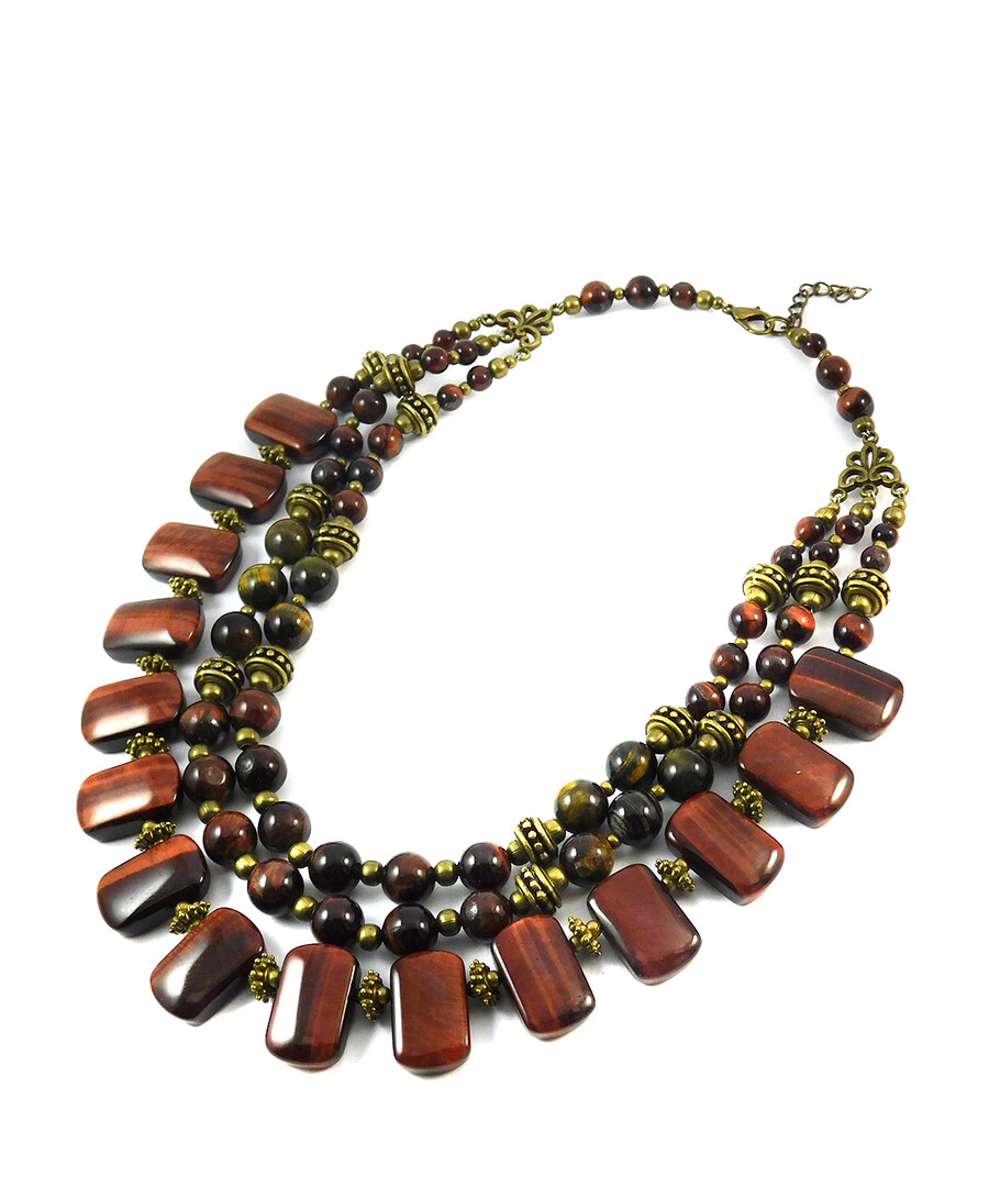 Necklace "Magic of the Forest" Jasper